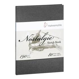 10628694 Hahnemü Hle Nostalgie Sketch Book 190g/m Drawing Notebook A4 Portrait 40 Fls