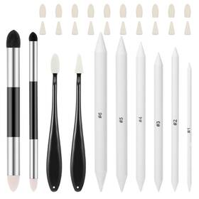 Qcecbtgc9 Haifafafaing 642171 1 30pcs Blending Stumps For Drawing Sketch Tools With Sponge P