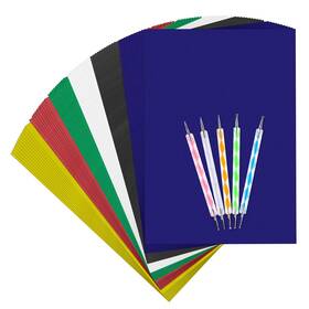Haishen 80 744306079659 120 Pcs Transfer Paper Carbon Tracing Water-soluble Pap