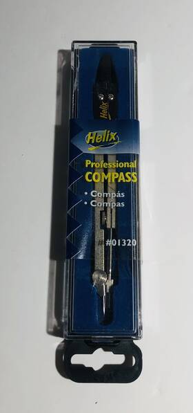 01320 Helix Professional Compass # Made In Italy Brand New Sealed