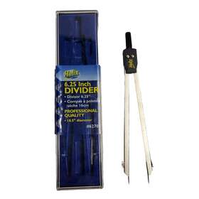 62704 Helix Professional Engineer S Metal Chart Divider 6 Inch / #62704