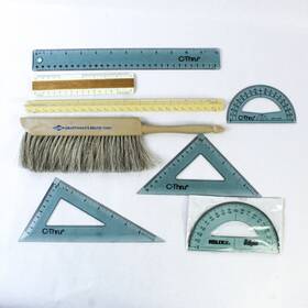 L0701 Helix Vintage Lot Of Drawing Drafting Artists Tools 8 Pieces