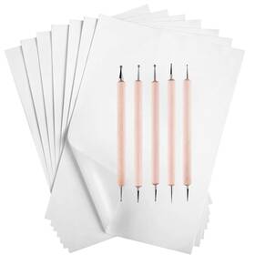 20220228 Hlonon 50 Sheets Carbon Paper Graphite White Transfer 8.5 X 11.5 Inch