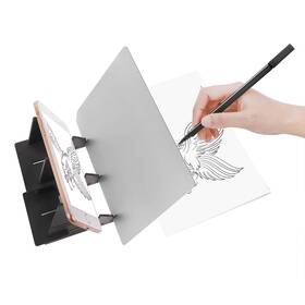 Dra-bor-000017-xbtt Holiberty Diy Drawing Tracing Pad Optical Projector Painting Copy Board Mirror Reflecti