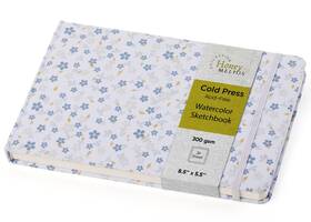 Honey Melios 860011499107 Cotton Cold Press Watercolor Sketchbook Journal - 8.5in X 5.5in 300 Gsm 26