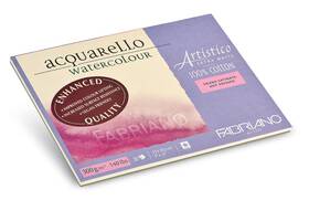 71-19302330 Honsell Fabriano Artistico Watercolor Block 9 X 12 Extra White 9x12 Extra-white