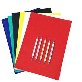 Huwujiu 788351067698 120pcs A4 Transfer Paper With 5pcs Embossing Stylus Tracing Copy