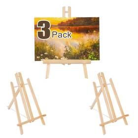Hxsemayig 670494456166 3pcs 12 Inch Tabletop Display Artist Easel Stand Art Craft Painting W