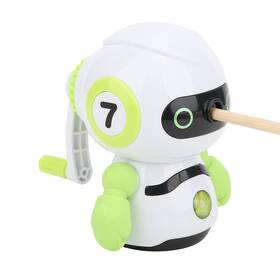 Hztyyierayswi2mbr41288 Hztyyier Robot Shape Manual Pencil Sharpener Single Hole Green 4.1 X 2.2 Inches Fo