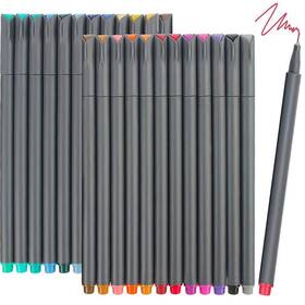 B072v6n5s5 Ibayam 24-pack Fineliner Pens Colored Fine Tip For Journaling And Note-taking