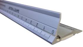 Ro45 Imperial Global Metal Crafting Ruler 45 Cm 18 Inch Craft Safety Measurements Paper Fabri