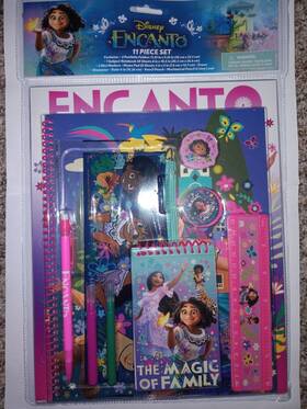 Innovative Designs 191537132804 New Disney Encanto Inch The Magic Of Family 11 Piece Stationery Set
