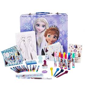B08sqbhg7v Innovative Designs Disney Frozen 2 Kids Deluxe Activity Set Carrying Tin