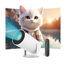 Sb-45 Itdulcet Mini Projector With Wifi 6 And Bluetooth 5.4 Portable Projectors Wit... Fast Ship