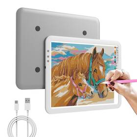 Iv-a3d50 Ivaooze Rechargeable Battery Powered Light Box For Tracing A3 Wireless Lightbox Ligh