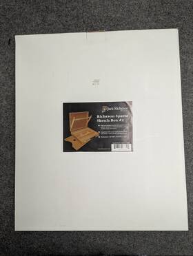 X16.625 Jack Richeson 696202 Sparta Sketch Box #2 Wood Brand New Open 20.625 Inch X3.75