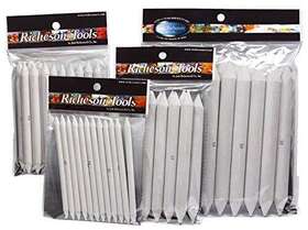 Jack Richeson 717304155007 Double-pointed End Blending Stumps Set Of 48 Assorted