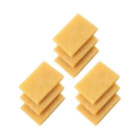 Jimtinso 765934283386 9 Pieces Rubber Cement Eraser Glue Residue Pick-up 2 X 2.8 0.4inch