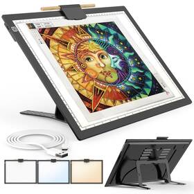 Kbt00000 Kacola A3 Light Board For Diamond Painting Rechargeable Battery Pad Magnetic