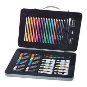 A199451 Kiddycolor 77 Piece Deluxe Art Set For Kids Painting And Drawing Supplies