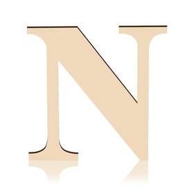 A01186-a01211 Kinbom 12 Inch Wooden Letters 0.5 Cm/0.2 Thick Blank Unfinished Wood Monogram