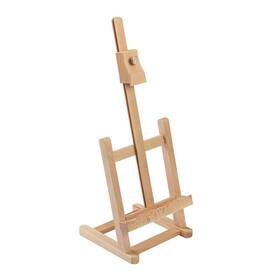 711n Kingart 16 Inch Mini Tabletop Wooden H-frame Studio Easel - Artists Adjustable Be