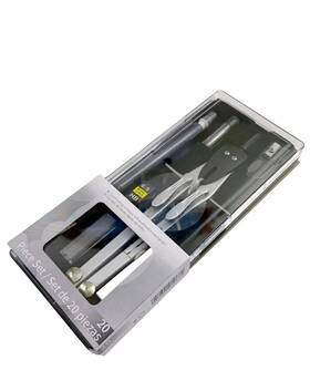Rw-4435 Kishore Geometry Compass Tools Set With A Convenient Compact Case- New