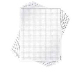 Koala Tools 617831921185 Quadrille Grid Transparency Sheets Pack Of 5 - 8.5 Inch X 11 Overhead Proj