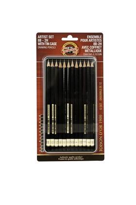 Fa15021112bc Koh-i-noor Toison Dftor Graphite Pencil Artist Set 12 Pencils Per T... Fast Ship