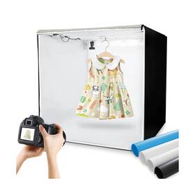Np100 Konseen Light Box Photography 39x39x39inch Large Professional Led Photo Background Sh