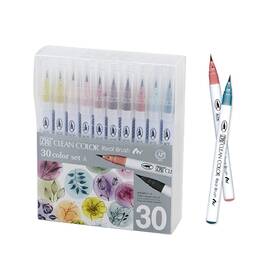 Rb-6000at Kuretake Rb-6000at/30va Zig Clean Color Real Brush New 30 Colors With Flexible Br... Fast Ship