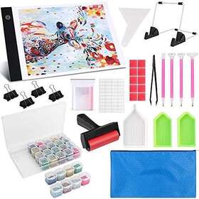 Kusmil 785657037028 Diamond Painting A4 Led Light Pad Kit Artcraft Tracing Table Tool