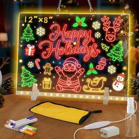 Kyclums 768834797182 Lumiboard Led Drawing Board 7 Colors Light Up Cosmody Glowing