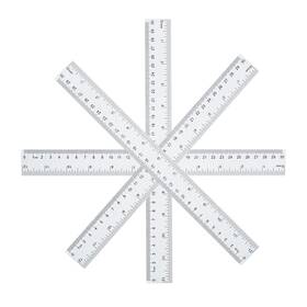 L-b-n-s01 Lagebona 4 Pack Plastic Ruler 12 Inch Bulk For Classroom School Office Supplies Ki