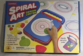 Dd348 Lakeshore Learning Spiral Art Design Center Complete Set Kids Drawing Kit