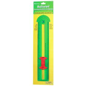 Learning Resources B000url0no Bullseye Demonstration Compass Dual-scale Ruler Classroom