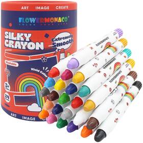 B07799gp6c Lebze Washable Jumbo Crayons For Toddlers 24 Colors Non Toxic Set Larg