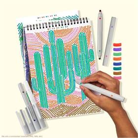 Lifelines 810076211534 Flowart - Dot-by-letter Landscapes