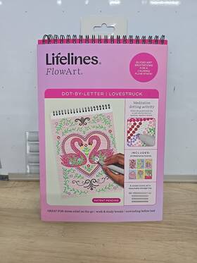 Lifelines 810076213828 Flow Art Dot By Letter - Lovestruck