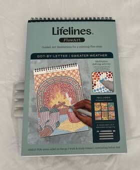 Ty25300 Lifelines Flowart Dot-by-letter - Sweater Weather