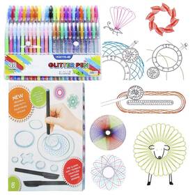 Linktor 750920919431 Drawing Gear Deluxe Set Aid Art Design Training Ruler Kit Fo