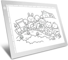 Looeoodoo 632088469532 Silver A4 Dimmable Led Artcraft Light Box Tracer Slim Pad Portable Us