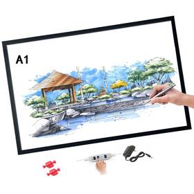 141-425-128 Lqiflvc Ultra-thin Portable Tracer Usb Led Artcraft Tracing Pad A1 Light Box Dimmable