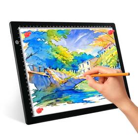 A4-21board Luxjoyful A4 Led Tracing Light Box Board Ultra-thin Stepless Diamond Painting Bo