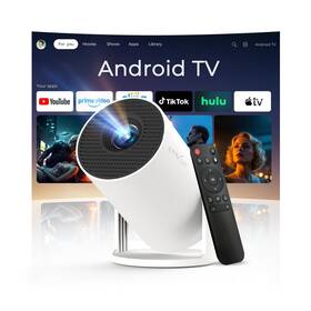 X1bq Lyncast Mini Projector With Wifi 6 And Bluetooth 5.4 Auto Keystone Built-in Android 1