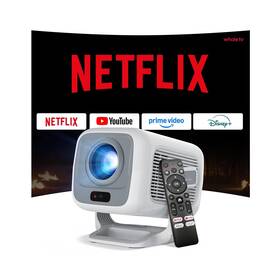 X3aa Lyncast 4k Support/ai Visual Calibration Smart Projector With Android 14 Os 1080p U