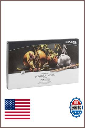 B0012ev8qi Lyra Rembrandt Polycolor 72 Professional Colored Pencils For Artists And Students