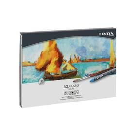 B004c6hl8c Lyra Aquacolor Water-soluble Wax Crayons Set Of 48 Assorted Colors