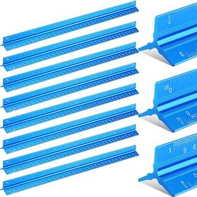 Macarrie-scale-87 Macarrie 10 Pcs Architectural Scale Triangular Ruler 12 Inch Architect Engineers