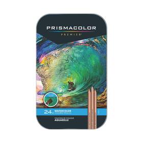 B0019ikwim Macphersons Prismacolor Premier Water-soluble Colored Pencils 24-pack Art New